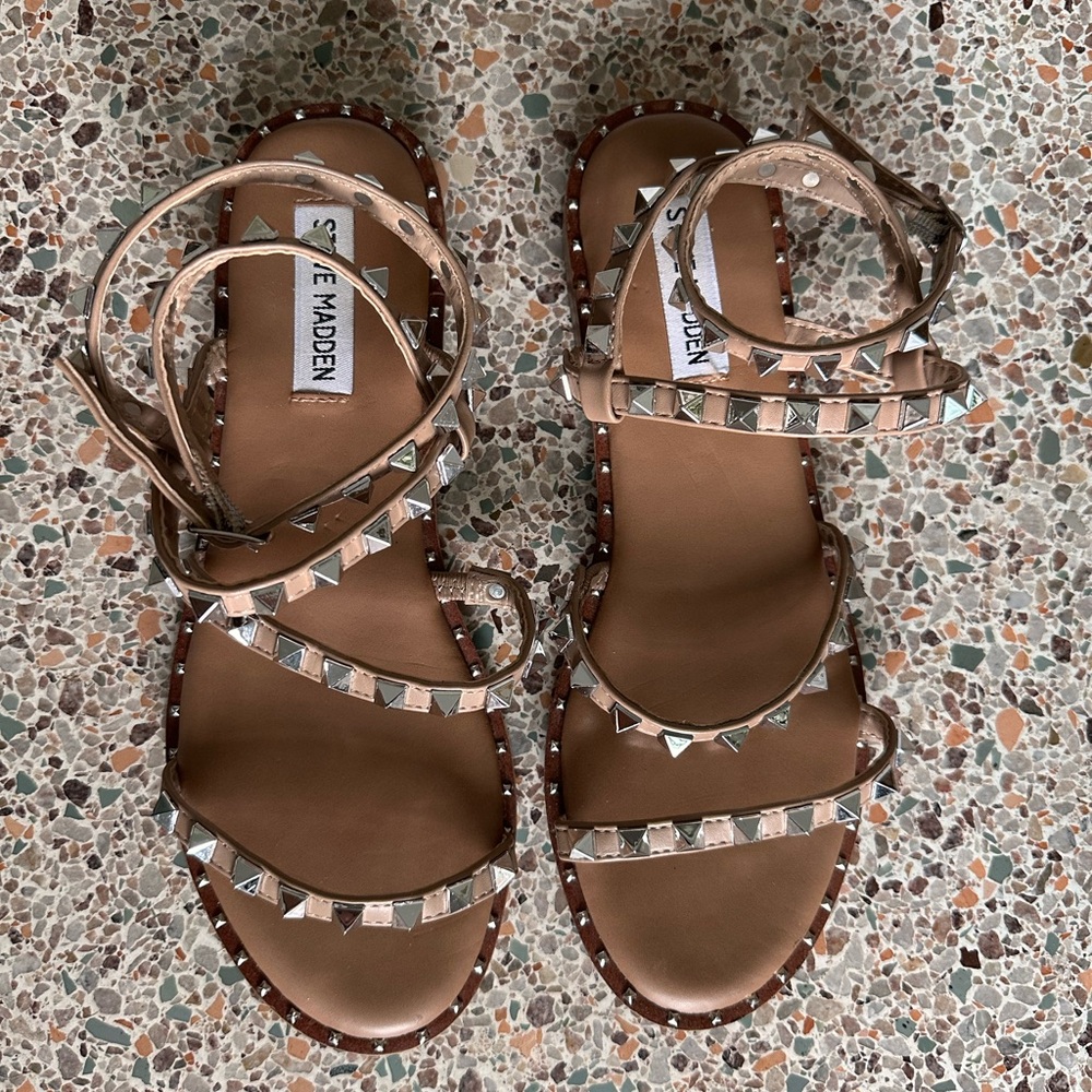 Steve Madden Studded Strappy Sandals